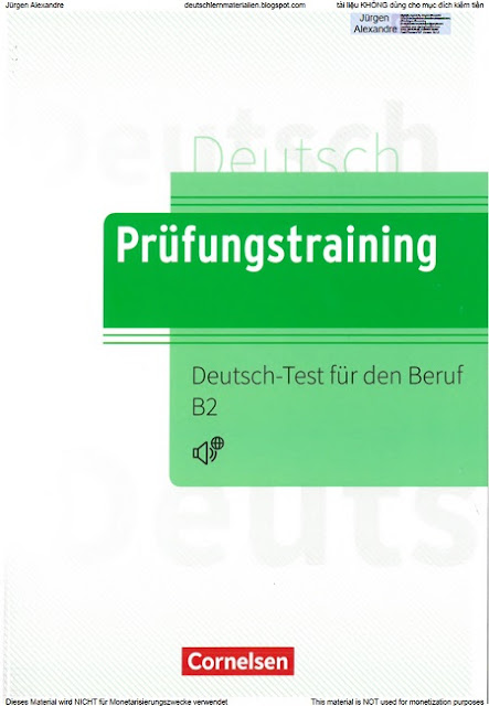 Prüfungstraining Deutsch-Test für den Beruf B2